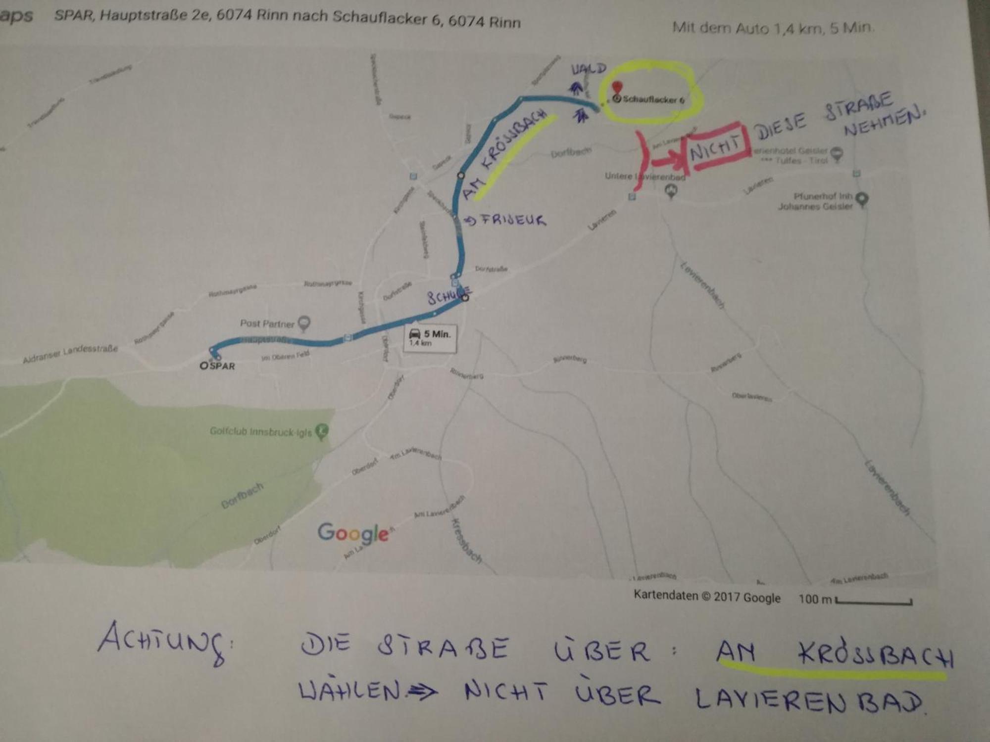 Ferienwohnung Familie Alt Rinn, Innsbruck Dış mekan fotoğraf